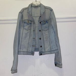 Light washed jean jacket